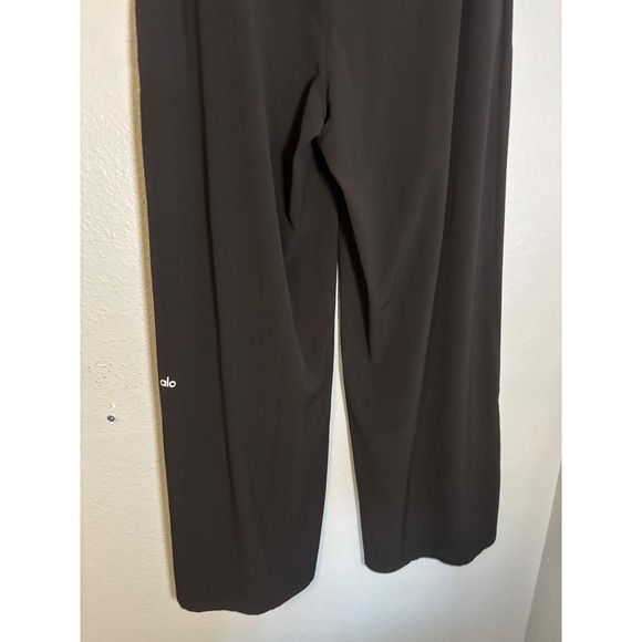 Alo Yoga High Waist Dreamscape Trouser (Long) Black Size Large - Picture 9 of 10